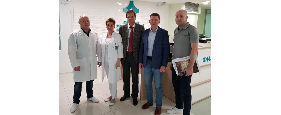 ПКМЦ посетил известный хирург, академик Лядов К.В.