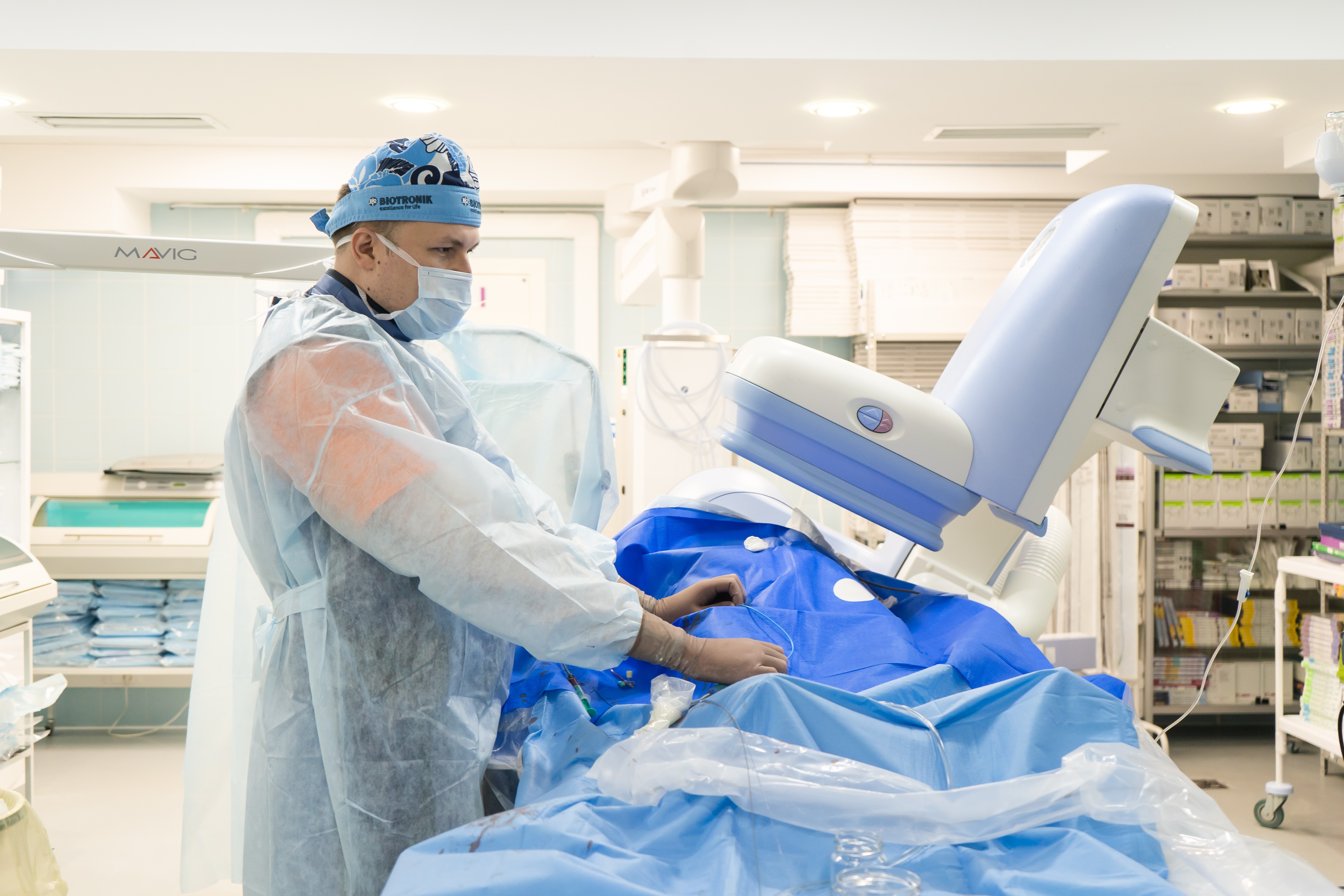 В ПКМЦ прошла первая в России операция по лечению аритмии с применением новой технологии - аблации импульсным полем*